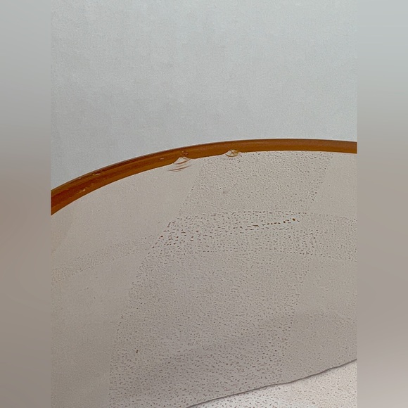 La Murrina Pink & Gold Flecks Glass Vase Brandy Snifter Murano Factory Italy 10” - Picture 8 of 11